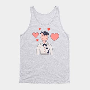 Boy fall in love Tank Top